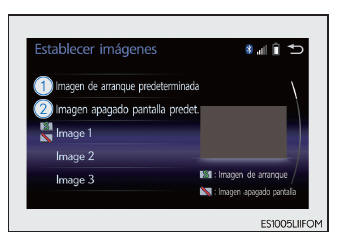 Lexus CT. Configuración (sistema Lexus Display Audio)